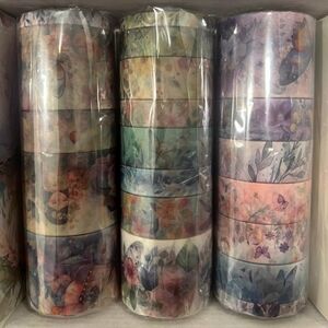 BNIB - 20 Rolls of Washi Tape Set - Floral Pattern DIY Craft